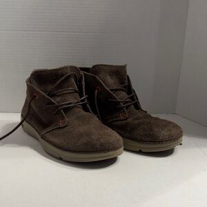 CROCS Men's Brown Suede Chukka Boots